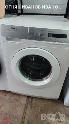 AEG L78485FL, 8кг, пара + Гаранция , снимка 4 - Перални - 54084741