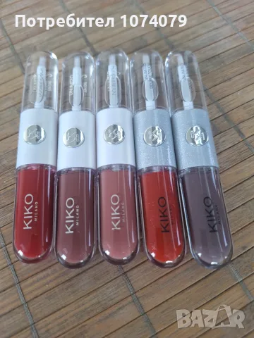 Дълготрайните червила 2в1 Kiko Milano 