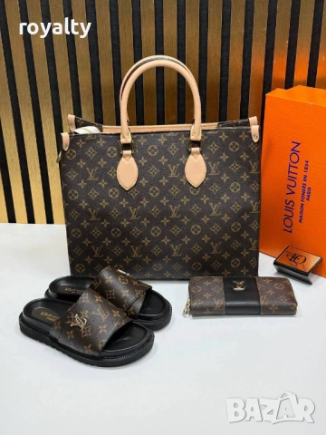 Louis Vuitton Нов Дамски Комплект Различни Цветове Луи Витон , снимка 7 - Чанти - 54649227