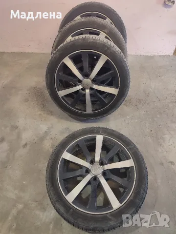 Алуминиеви джанти с гуми 5х114,3х17