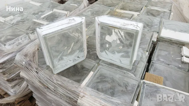 Стъклени тухли втора употреба 