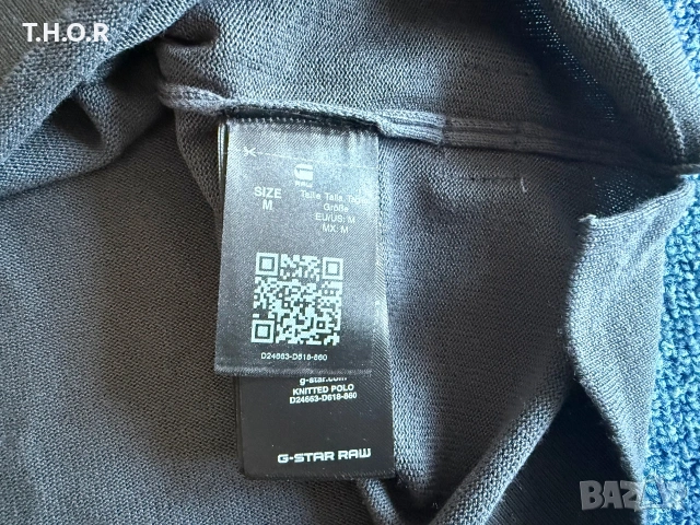 G-Star RAW Polo Shirt ОРИГИНАЛНИ мъжки поло тениски - M/L, снимка 12 - Тениски - 54982193