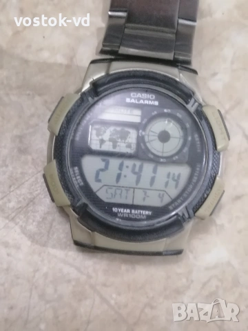 CASIO 5 ALARMS- МЪЖКИ ЧАСОВНИК РАБОТЕЩ , снимка 12 - Антикварни и старинни предмети - 55157483