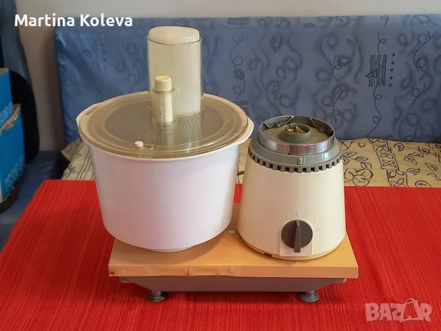 Немски кухненски робот КМ 8 от социализма, бивша ГДР, 70-те год., работещ, снимка 7 - Други ценни предмети - 55609524