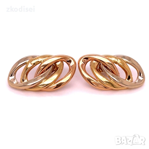 Златни обеци 4,50гр. 18кр. проба:750 модел:39774-2