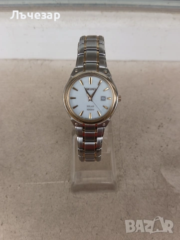 Продавам часовник Seiko solar , снимка 2 - Дамски - 54580201