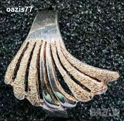 Сребърни пръстени, проба 925, маркирана, 3 броя Без забележки, снимка 3 - Пръстени - 55483567