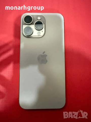 Телефон Iphone 15 Pro Max /256GB/капацитет на батерия 87%/+кейс, снимка 4 - Apple iPhone - 55505228