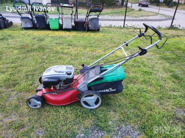 Бензинова косачка с кош Einhell 2014г. 163cm 3,5кс 4t 51см 44кг, снимка 3 - Градинска техника - 54364336