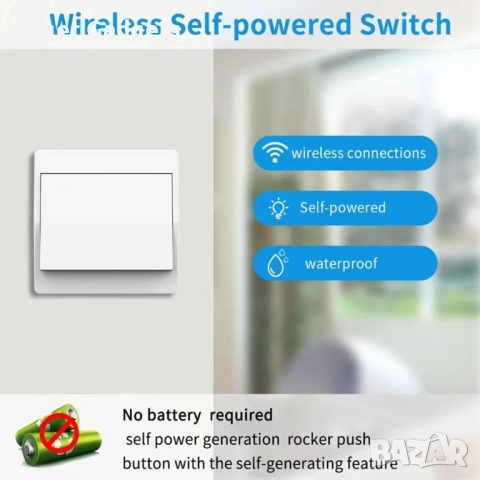 Cerhot QX-301 безжичен ключ за осветление 2 канален комплект RF 220V, снимка 3 - Други стоки за дома - 54194933