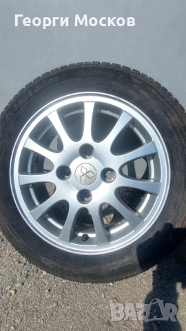 Оригинални лети джанти Mitsubishi 15" 4x114.3 с нови летни гуми Matador (DOT 2025), снимка 8 - Гуми и джанти - 54427886