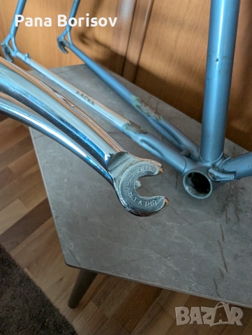 Ретро Шосеен Frameset/Рамка Olmo Comtetetion, снимка 10 - Части за велосипеди - 55257656
