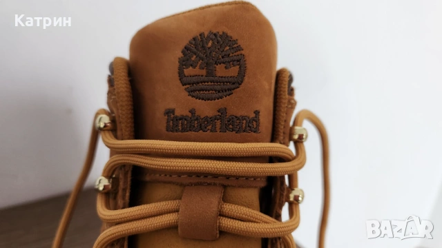 Оригинални Timberland Euro Sprint Hiker 38 | Кожени Боти от Набук | Нови, снимка 3 - Дамски боти - 54888547