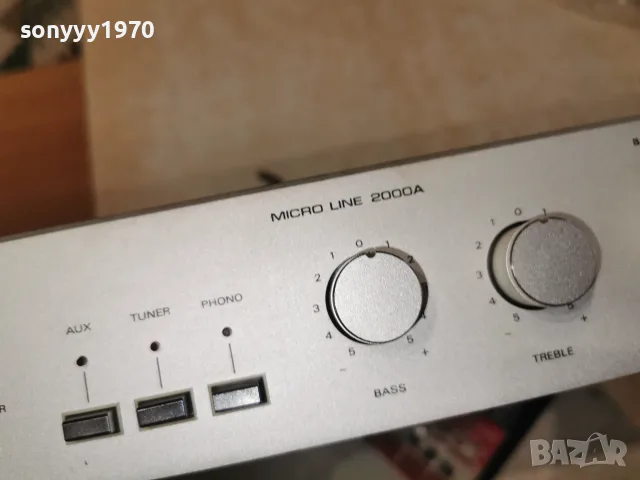 PALLADIUM MICRO LINE 2000A-ВНОС GERMANY 1008260942L4, снимка 18 - Ресийвъри, усилватели, смесителни пултове - 55610118