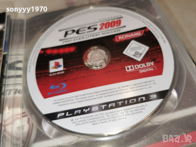 SONY PS3 GAME PES 2009 1406261002H1E3R, снимка 6 - Игри за PlayStation - 54899080
