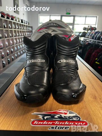 Топ Цена Мото боти ALPINESTARS SMX-1R V2 ,номер 42 протектори 174.07 лв. / 89 €, снимка 3 - Аксесоари и консумативи - 54479226