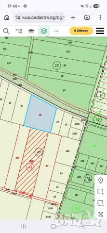 Инвестиционен парцел 3,640 дка