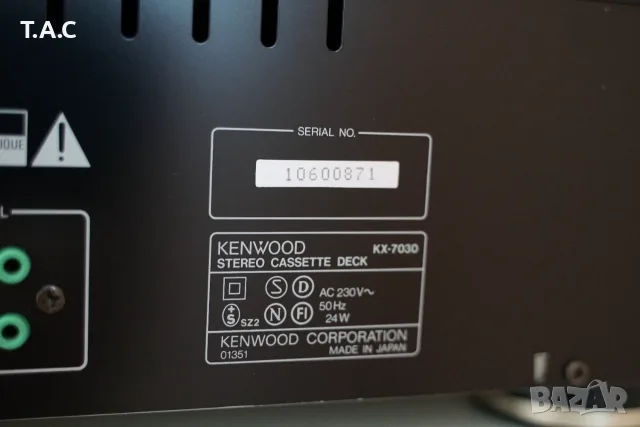 Kenwood kx 7030  обслужен, снимка 11 - Декове - 55484289