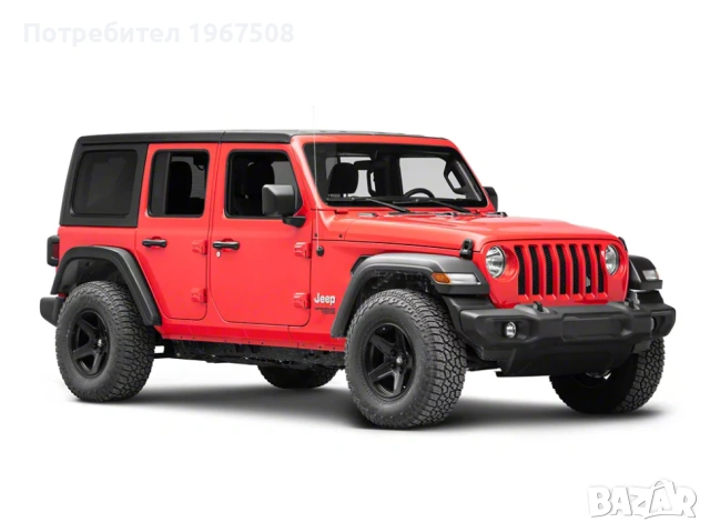 Вежди и метални подкалници за Jeep Wrangler JL 18 - 26, снимка 4 - Части - 54577503