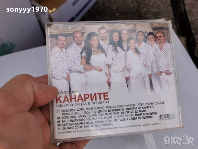 ОРКЕСТЪР КАНАРИТЕ ЦД 3005261750H2E6R, снимка 2 - CD дискове - 54721546