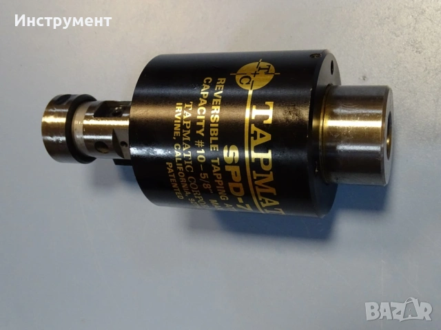 Реверсивна резбонарезна глава TAPMATIC SPD-7 reversible tapping attachment, снимка 5 - Резервни части за машини - 54855192
