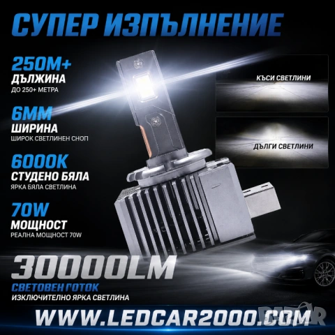 LED D-SERIES КРУШКИ ЗА КАМИОНИ, снимка 5 - Аксесоари и консумативи - 54739041
