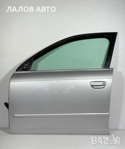 Предна лява сива врата Audi A4 B6 (00-04)г. 