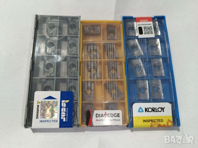 10 броя стругарски пластини APKT1604 MA H01 фрезови