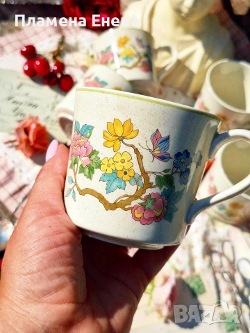 Шест чаши за чай Royal Albert , снимка 2 - Чаши - 54929122