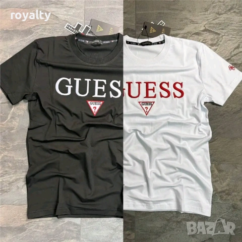 Guess Нова Мъжка Тениска Гес Два Цвята 