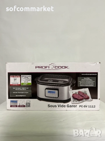 Су Вид уред ProfiCook PC-SV 1112 / Sous Vide / 6 мес. гаранция, снимка 7 - Мултикукъри - 54956616