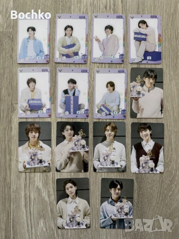 BTS колекционерски картички 55 броя, снимка 3 - Други - 54347442