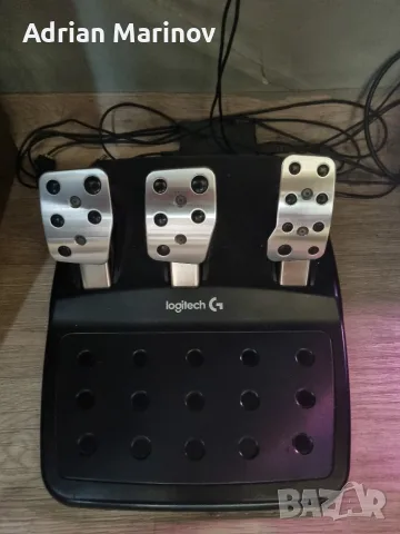 Волан и педали logitech g29 , снимка 3 - Аксесоари - 55577611