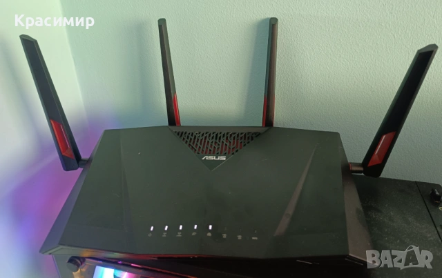 Гейминг рутер ASUS RT-AC88U, снимка 2 - Рутери - 54335436