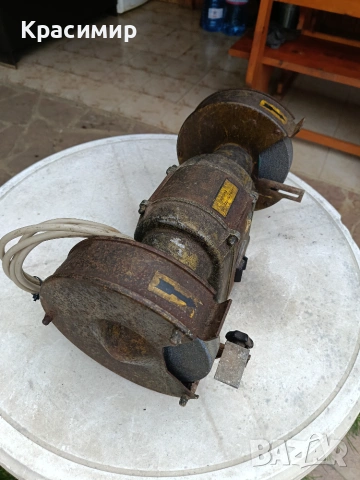 Голям немски шмиргел 450W , снимка 2 - Други инструменти - 54982990