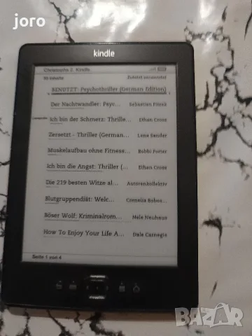 електронна книга kindle d01100, снимка 8 - Електронни четци - 55341809