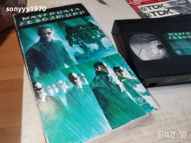 МАТРИЦАТА-ORIGINAL VHS TAPE 0505261956L1, снимка 6 - Други жанрове - 54429760