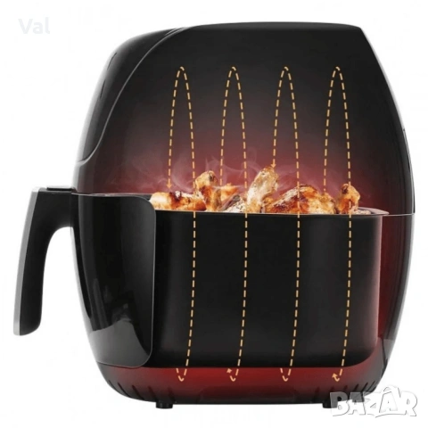 Промоция - Фритюрник AirFryer Voltz OV51980F 1800W, 7.7L, 2 ГОДИНИ ГАРАНЦИЯ, снимка 18 - Фритюрници - 54671786