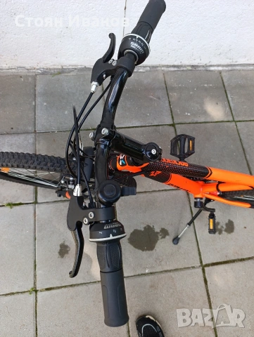 Детски велосипед B'TWIN Rockrider 500 24 цола с 18 скорости, снимка 10 - Велосипеди - 54836612