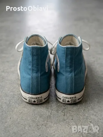 Страхотни високи кецове Converse All Star - Унисекс (Размер 37.5), снимка 3 - Кецове - 55473307
