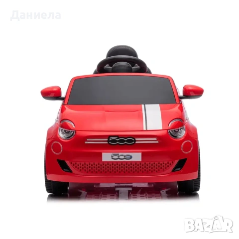 Ел.кола FIAT 500 червена, снимка 4 - Коли, камиони, мотори, писти - 55265341