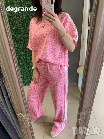 🎀Спортен Комплект в Мента Розово Бежово и Синьо