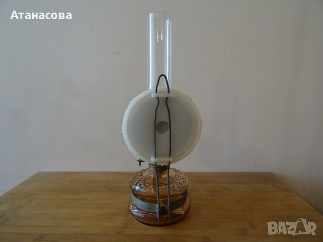 Газена газова лампа 1960 г, снимка 5 - Антикварни и старинни предмети - 54395167