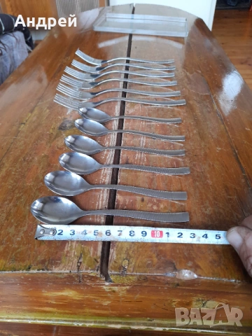 Стар Руски комплект прибори за хранене, снимка 7 - Други ценни предмети - 54263078