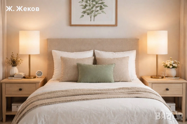 Две стилни настолни лампи