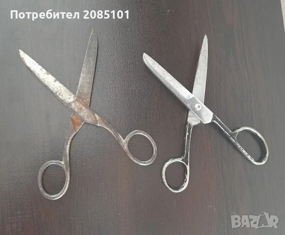 Ретро стари ножици, снимка 2 - Антикварни и старинни предмети - 55421626