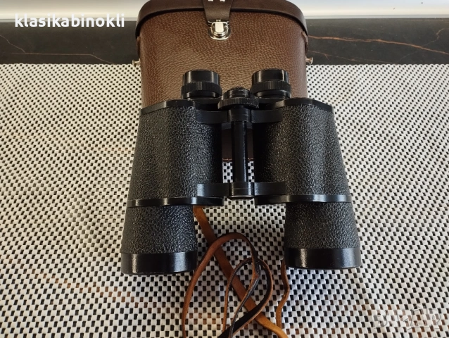 ТОП Немски Бинокъл Carl Zeiss Jena-JENOPTEM-7х50W--ГДР, снимка 7 - Екипировка - 54779529
