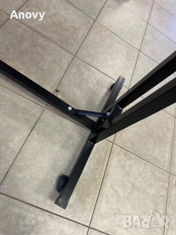 Двоен щендер за дрехи – метален, стабилен – 45€ / бр, снимка 3 - Стелажи и щандове - 54183435