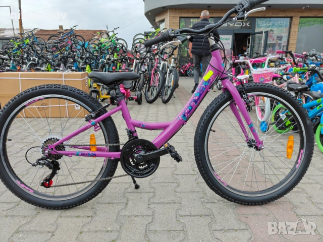 CROSS Велосипед 24" ALISSA лилав