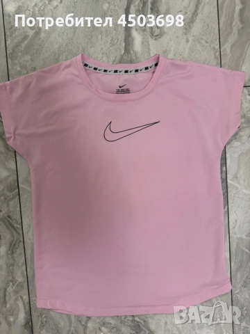 Детска тениска за момиче Nike Pro, Размер 158см, 13-14 год